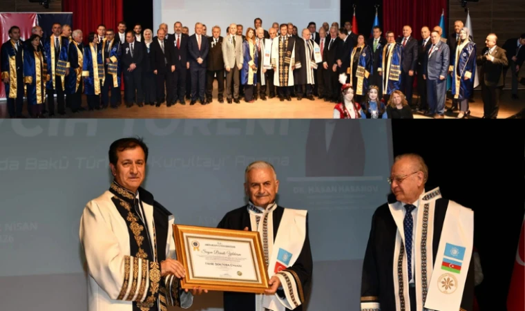 Son Başbakan Yıldırım'a Ardahan’da Fahri Doktora