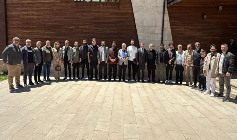 Batuhan Mumcu ve Volkan Burak Mumcu Erzincan Basınıyla Bir Araya Geldi