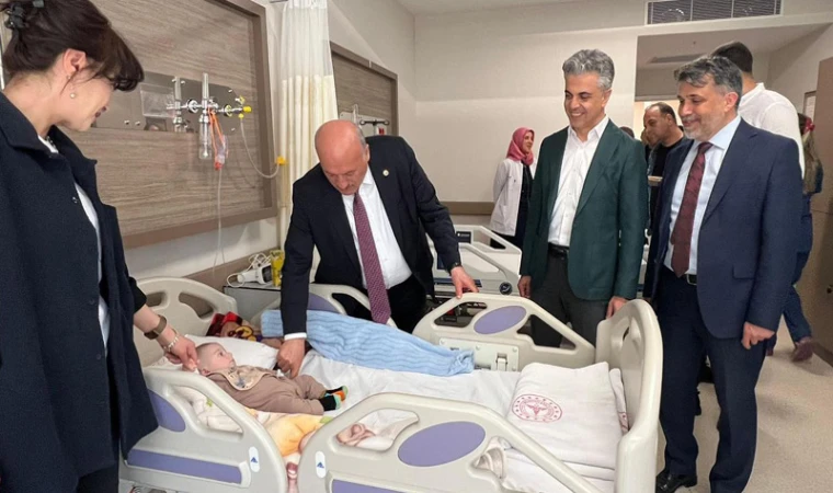 Milletvekili Süleyman Karaman’dan Hastalara Bayram Ziyareti