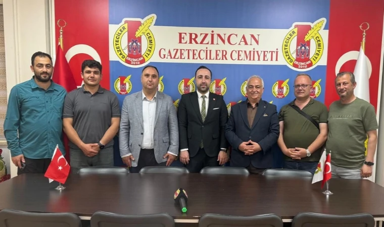 Cumhurbaşkanlığı İletişim Başkanlığı Erzincan Bölge Müdürü Mert Ödeş'ten EGC'ye Ziyaret