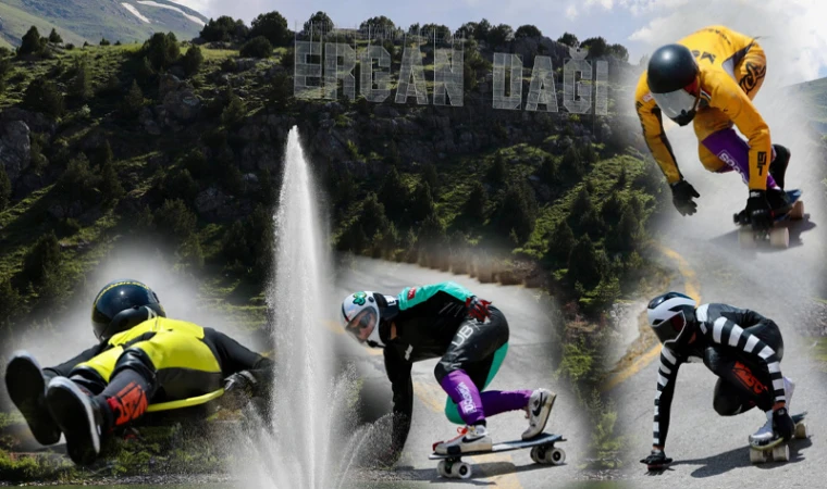 Ergan Dağı’nda Hız ve adrenalin zirveye ulaştı