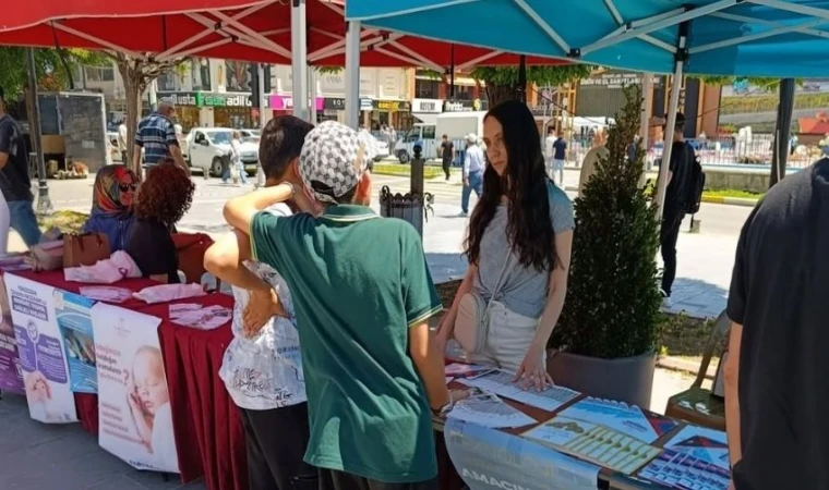 Erzincan’da Fenilketonüri İçin Bilgilendirme Standı Kuruldu