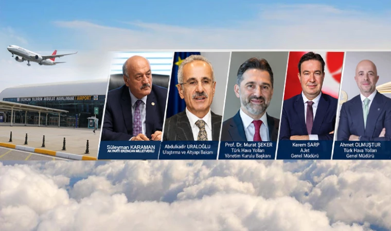 Karaman’dan Erzincan Uçak Seferleri önemli görüşmeler