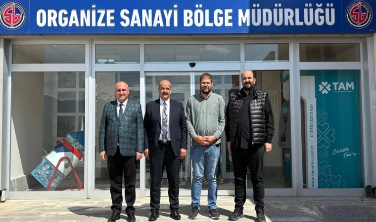Süleyman Tan’dan Organize Sanayi Bölgesine Ziyareti