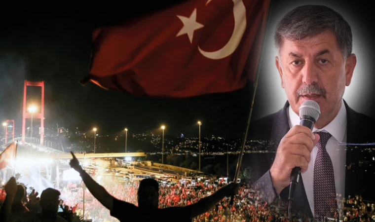 Aksun; "Türk Milleti, 15 Temmuz'da dünyaya büyük bir demokrasi dersi vermiştir.