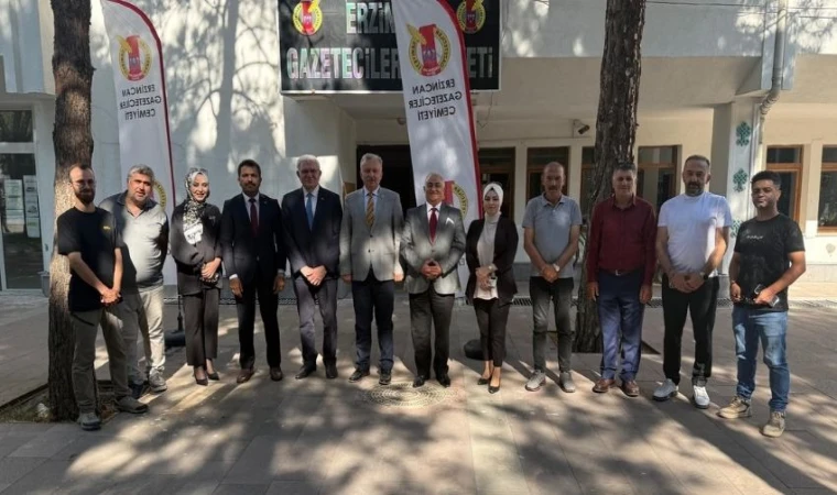 EBYÜ Rektörü Prof. Dr. Akın Levent'ten EGC'ye 24 Temmuz Ziyareti
