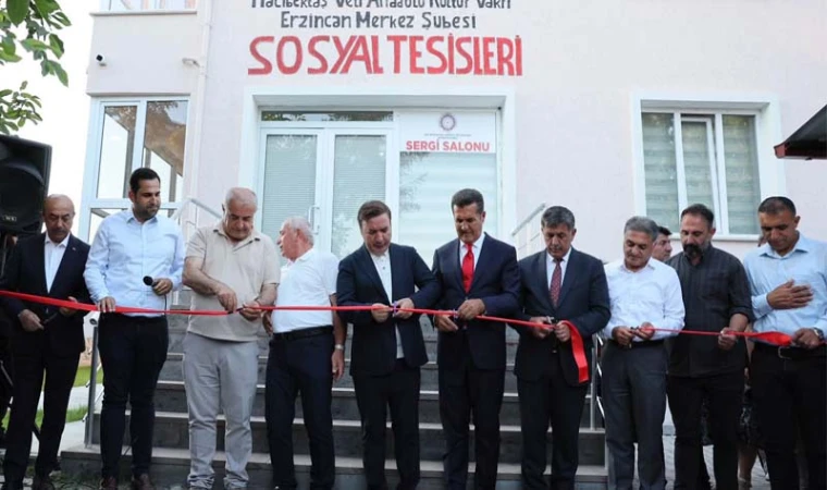 Erzincan Merkez Cemevi Sosyal Tesisi Hizmete Açıldı