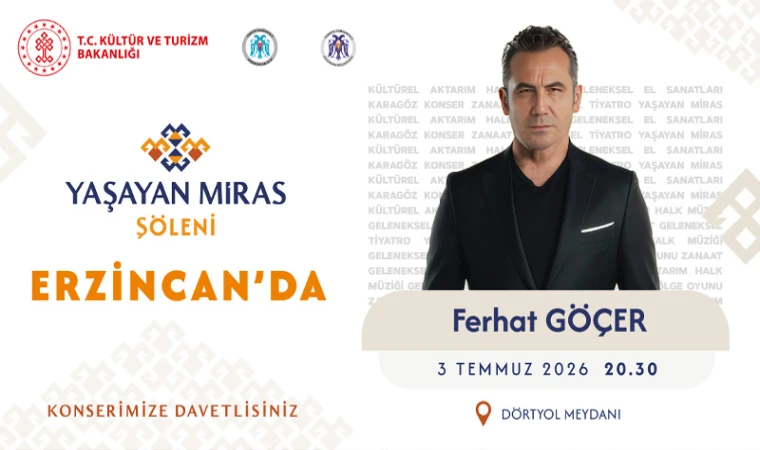 Erzincan'da "Yaşayan Miras" Şöleni