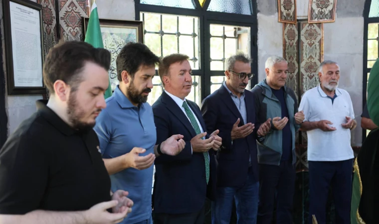 Terzibaba Türbesine anlamlı ziyaret