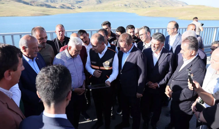 Çayırlı Turnaçayırı Barajı'nda çalışmalar İncelendi