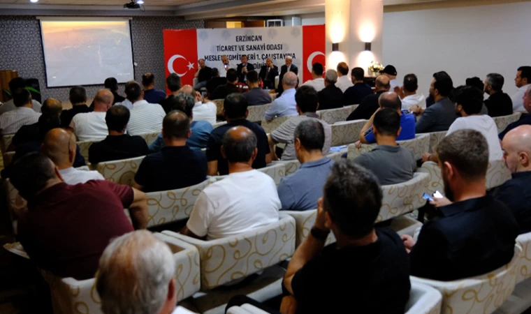 Erzincan TSO 13. Meslek Grubu Çalıştayını Gerçekleştirdi