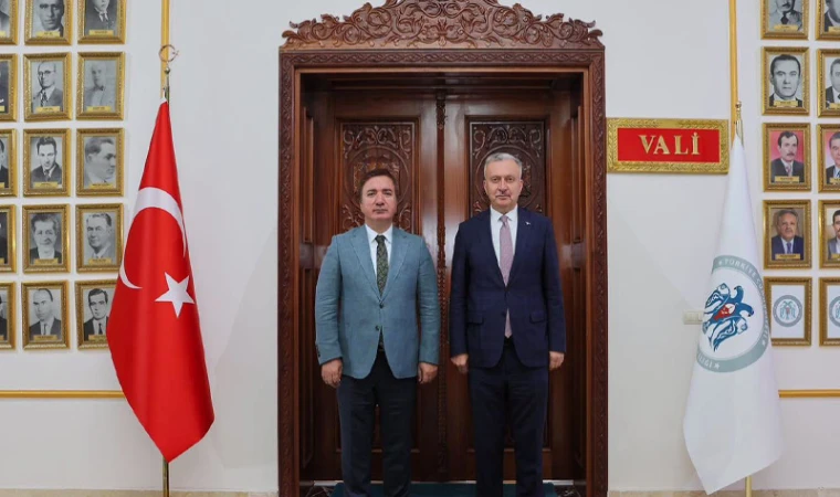 Prof. Dr. Akın Levent’ten Vali Hamza Aydoğdu’ya Veda Ziyareti