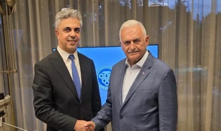 Rektör Kuyrukluyıldız’dan Binali Yıldırım’a Teşekkür Ziyareti