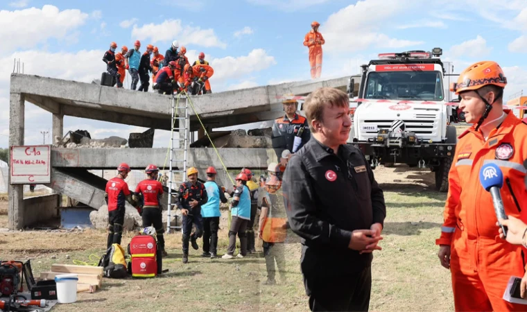 Erzincan Merkezli Bölge Düzeyi Deprem Tatbikatı Başarıyla Gerçekleştirildi