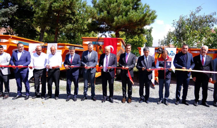 Erzincan Ortak Tarımsal Makine Parkı Projesi Hayata Geçirildi