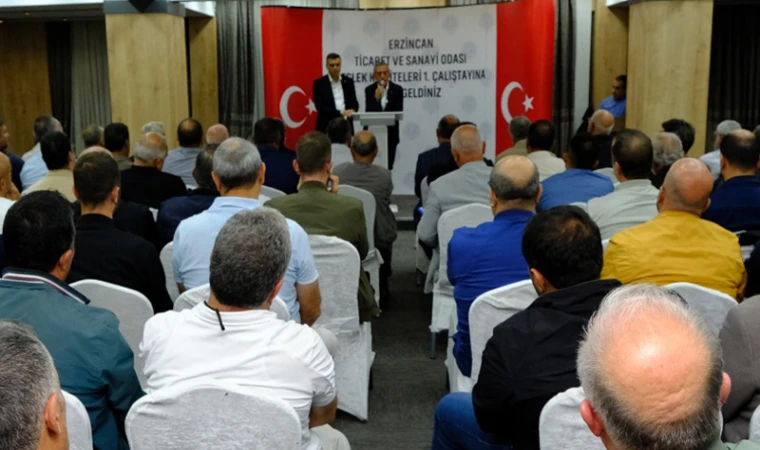 Erzincan TSO 1. Meslek Grubu Çalıştayı Gerçekleştirildi