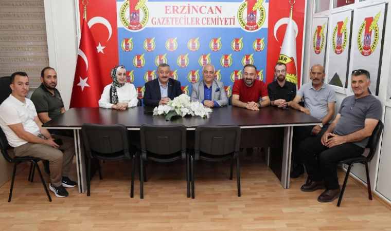 Kelkit Belediye Başkanı Ünal Yılmaz'dan EGC'ye ziyaret
