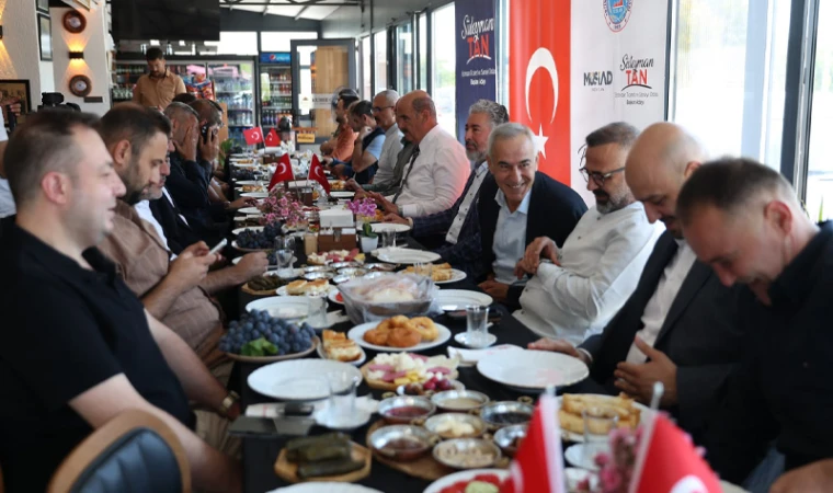 Süleyman Tan, Müsiad üyeleriyle buluştu