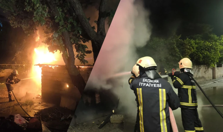 Bahçelievler Mahallesi’nde Garaj Yangını Paniğe Neden Oldu