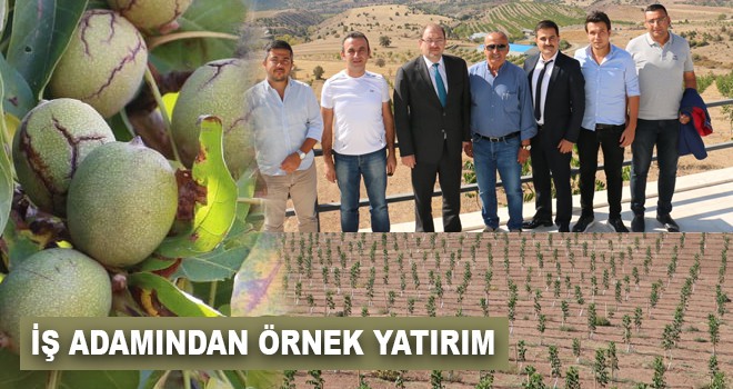 İŞ ADAMINDAN ÖRNEK YATIRIM