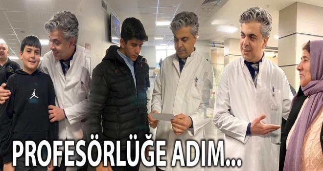 PROFESÖRLÜĞE ADIM...