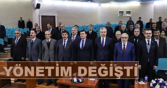 YÖNETİM DEĞİŞTİ