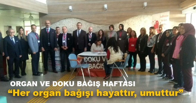 ORGAN BAĞIŞI HAFTASI