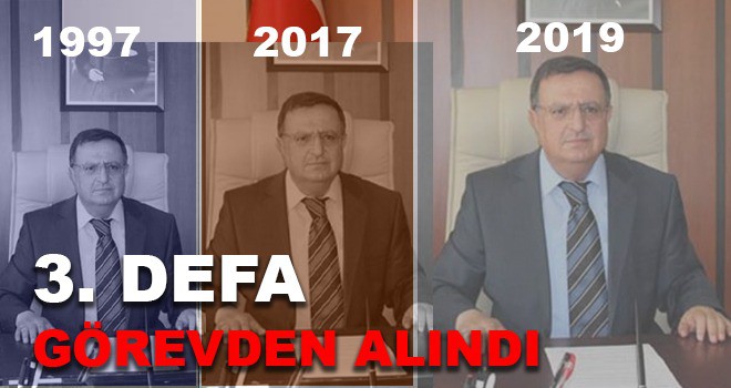 3. KEZ GÖREVDEN ALINDI
