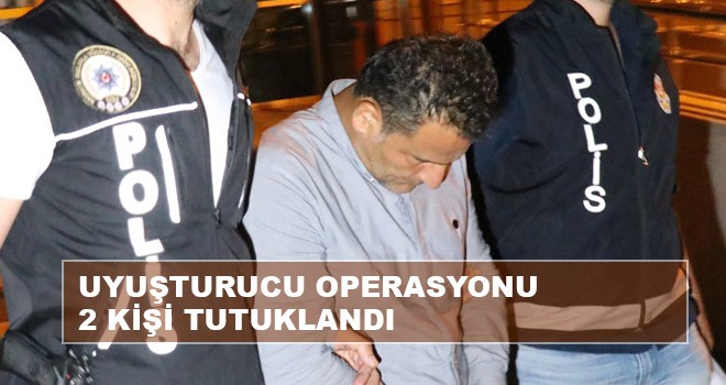 Erzincandaki uyuşturucu operasyonları