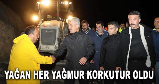 YAĞAN HER YAĞMUR KORKUTUR OLDU