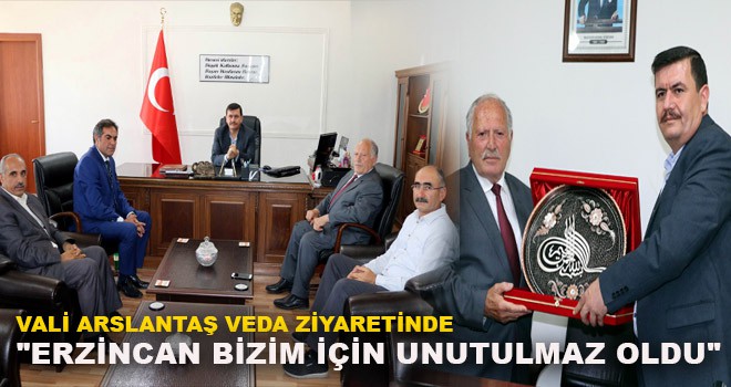 "ERZİNCAN BİZİM İÇİN UNUTULMAZ OLDU"