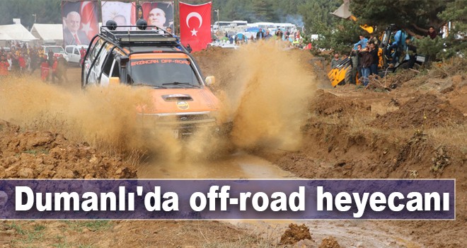 Dumanlı'da off-road heyecanı