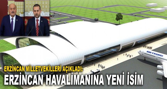 HAVALİMANINA YENİ İSİM