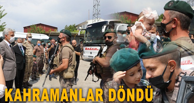 KAHRAMANLAR DÖNDÜ