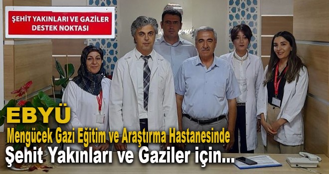 Şehit Yakınları ve Gaziler için...