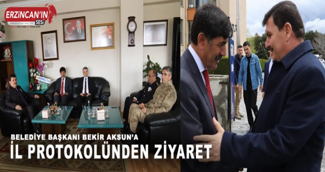 BAŞKAN AKSUN'A ZİYARET