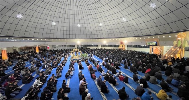 TERZİBABA CAMİİNDE REGAİB KANDİLİ PROGRAMI