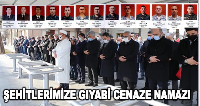 ŞEHİTLERİMİZE GIYABİ CENAZE NAMAZI