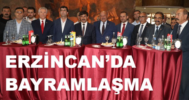 Erzincan'da bayramlaşma