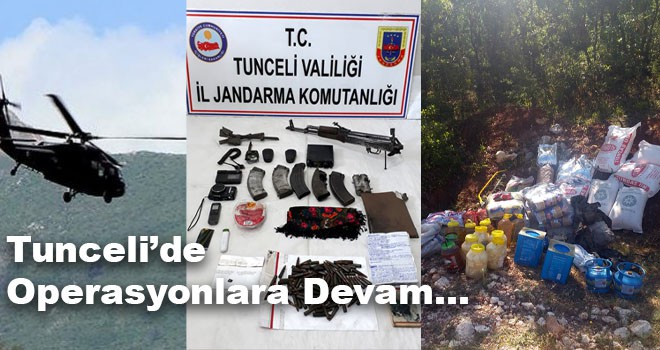 Tuncelide iki terörist etkisiz hale getirildi