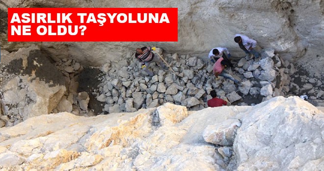 Kapanan asırlık Taş Yolu ulaşıma açılıyor