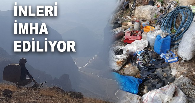 İNLERİ İMHA EDİLİYOR