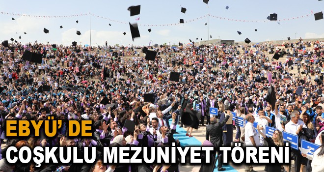 COŞKULU MEZUNİYET TÖRENİ