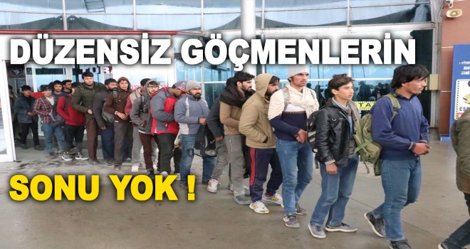 DÜZENSİZ GÖÇMENLERİN SONU YOK