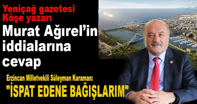 "İSPAT EDENE BAĞIŞLARIM"