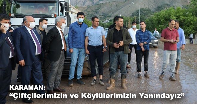 "Çiftçilerimizin ve Köylülerimizin Yanındayız"