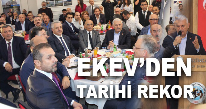 EKEV'DEN REKOR BURS TAAHHÜTÜ