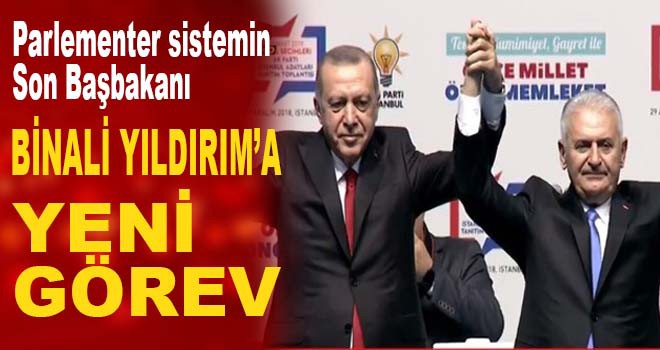 YILDIRIM'A YENİ GÖREV