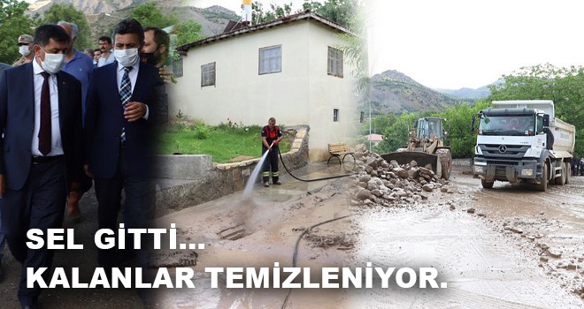 SEL GİTTİ... KALANLAR TEMİZLENİYOR.