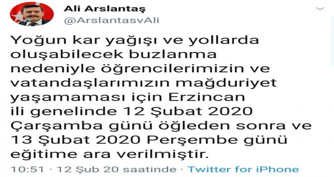 KAR TATİLİ